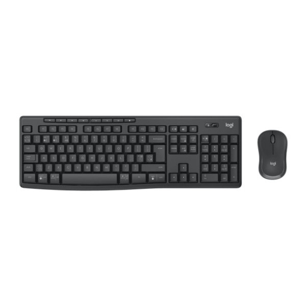 Клавіатура + миша бездротова Logitech MK370 Graphite (920-012077)