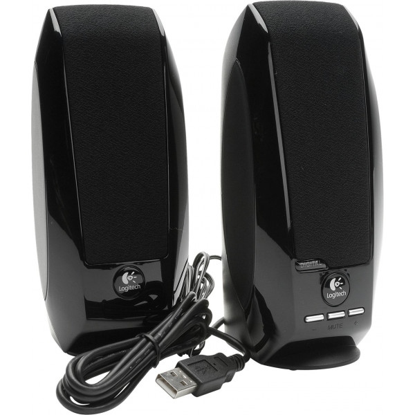 Компьютерная акустика компактная 2.0 Logitech S 150 USB Black