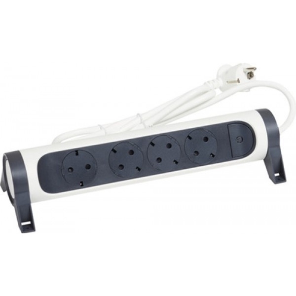 Мережевий фільтр Legrand 
Преміум 4х2К+З р 3 м (694536)