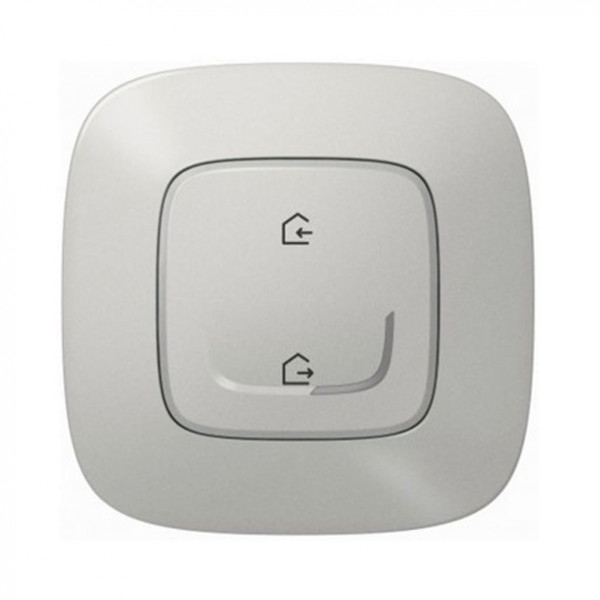 Бездротовий вимикач Legrand Valena Life with Netatmo "Будинки/Не удома" Алюміній (752786)