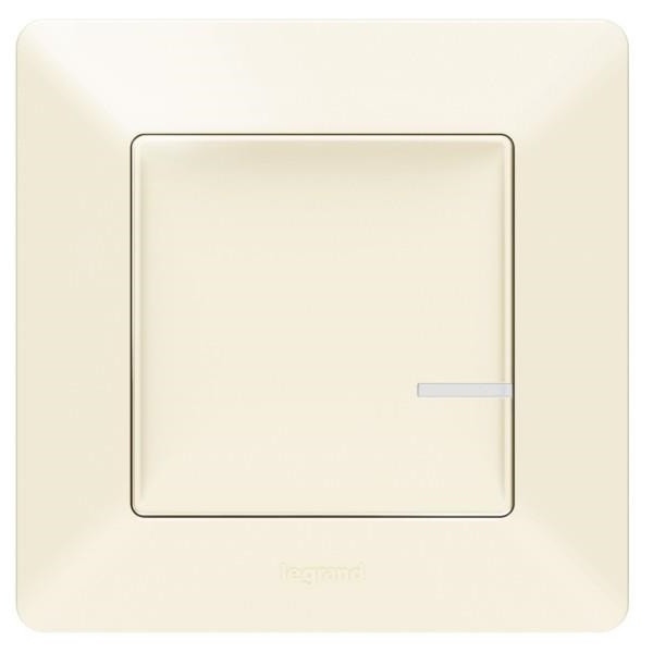 Бездротовий вимикач Legrand Valena Life with Netatmo 1-клавішний Слонова кістка (752285)