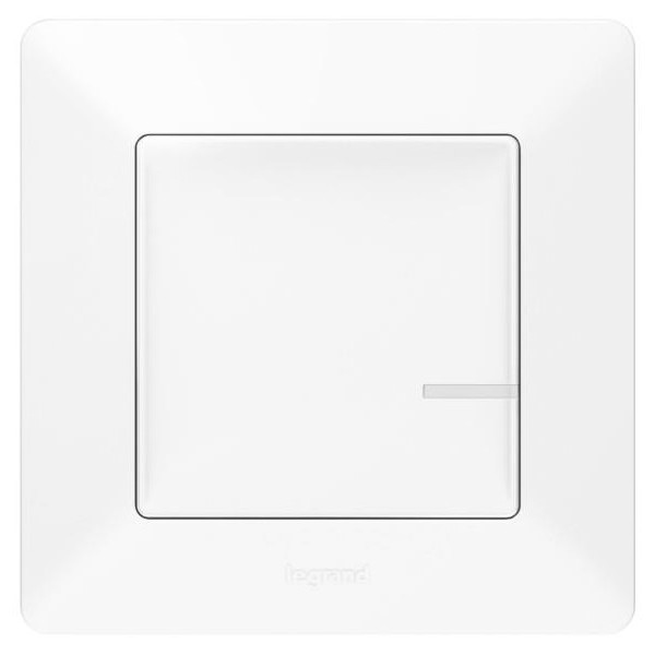 Бездротовий вимикач Legrand Valena Life with Netatmo 1-клавішний Білий (752185)