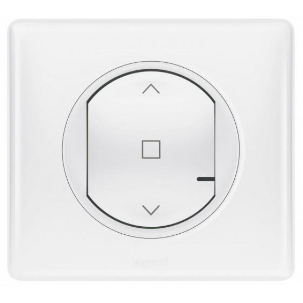 Бездротовий вимикач Legrand Celiane with Netatmo для жалюзі Білий (067646)