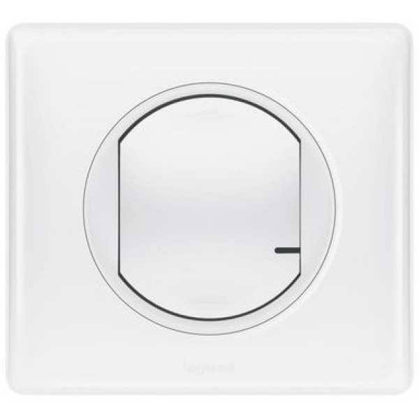 Бездротовий вимикач Legrand Celiane with Netatmo 1-клавішний Білий (067723)