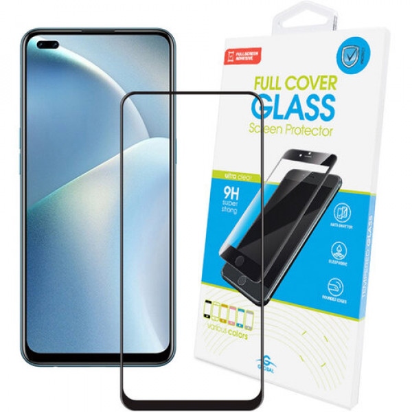 Захисне скло для смартфону Global for Oppo Reno4 Lite Full Glue Black (1283126511165)