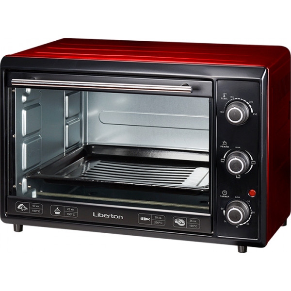 Піч електрична Liberton LEO-400 Red