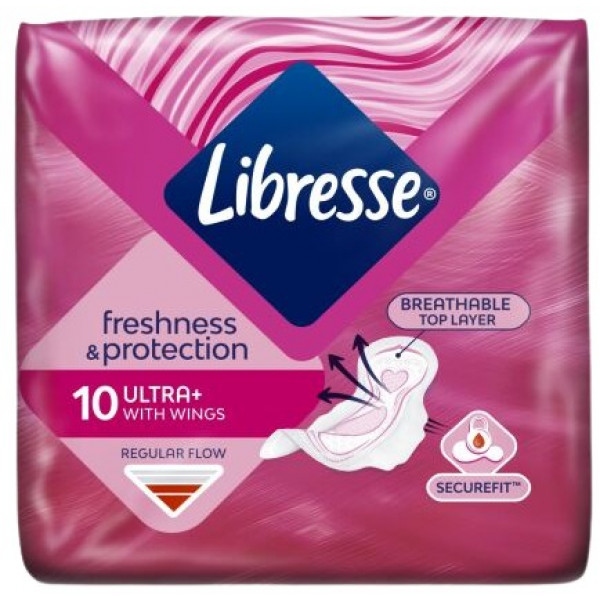 Прокладки гігієнічні Libresse Ultra Normal 10шт