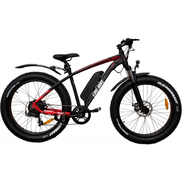 Електровелосипед Like.Bike Bruiser Red/Grey