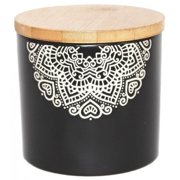 Ємність для сипучих Limited Edition Kora 350 мл Black (JH6197-5)