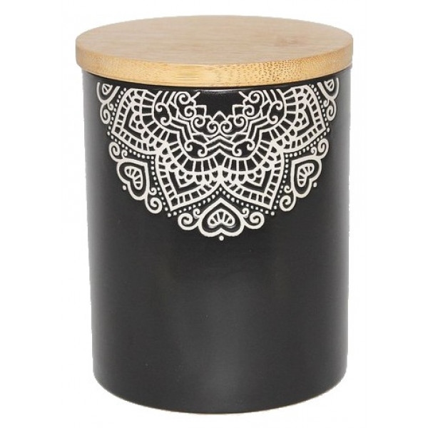 Ємність для сипучих Limited Edition Kora 500 мл Black (JH6009-5)