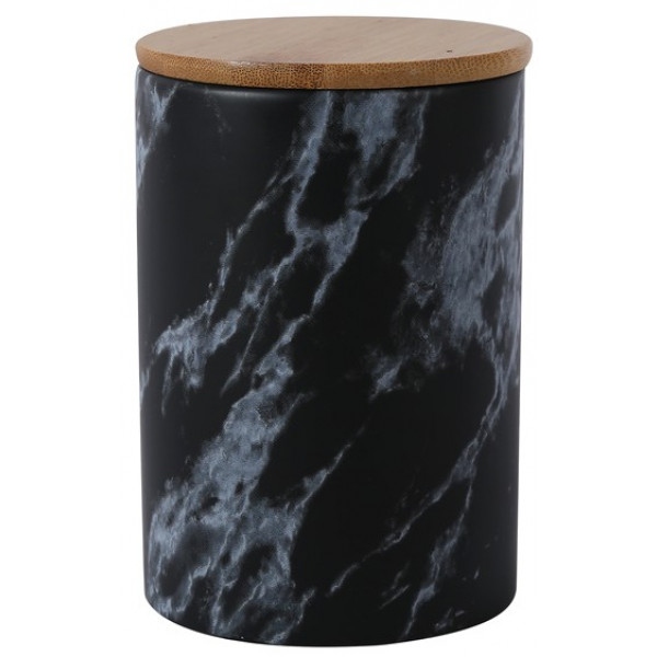 Ємність для сипучих Limited Edition Marble 750 мл Black (202C-007-A1)