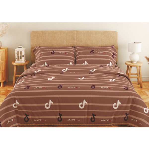 Комплект постільної білизни ТЕП Soft dreams Line Brown (2-03858_26453)