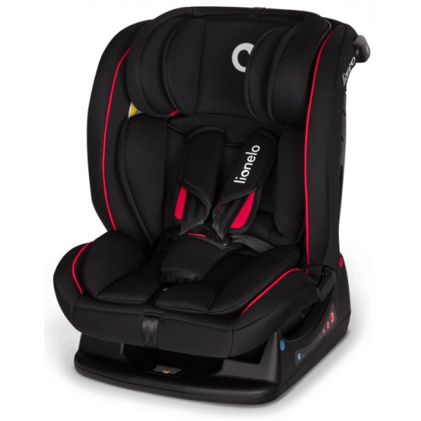 Автокрісло Lionelo Aart Black Carbon Red