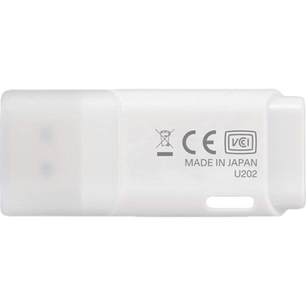 Флеш USB Kioxia Hayabusa U202 White 32GB USB 2.0 (LU202W032GG4)