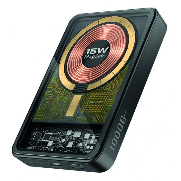 Батарея мобільна Promate Lucidpack-10 10000mAh Black