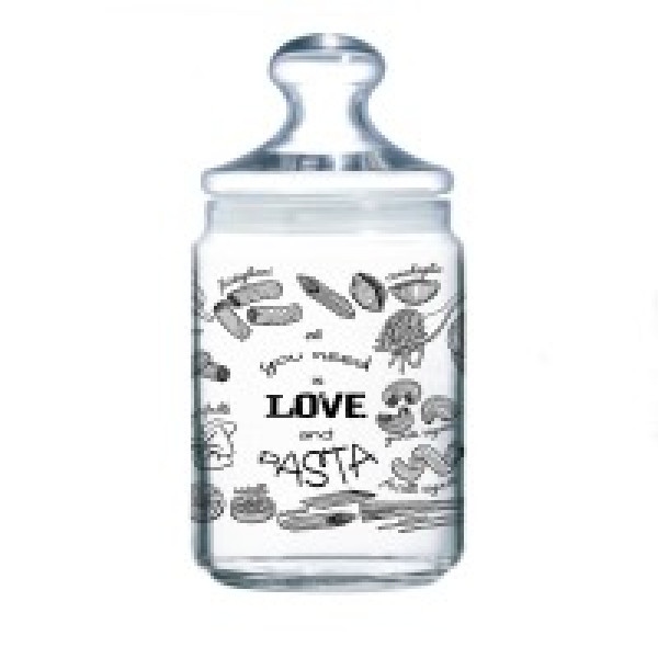 Ємність для сипучих Luminarc Club Love Pasta 1 л (P6016)
