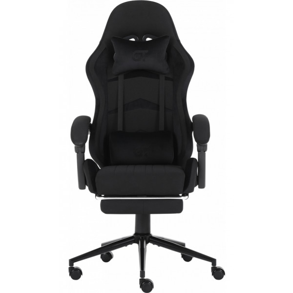 Крісло для геймерів GT Racer X-2324 Fabric Black Suede
