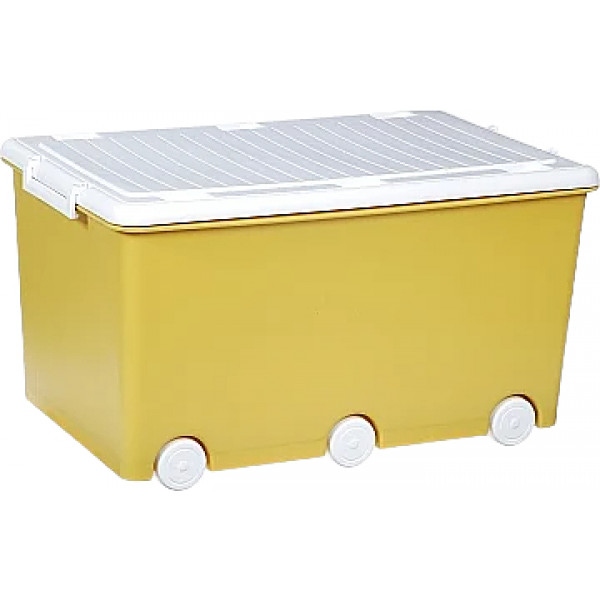 Ящик для іграшок Tega Baby Жовтий (PW-001-166)
