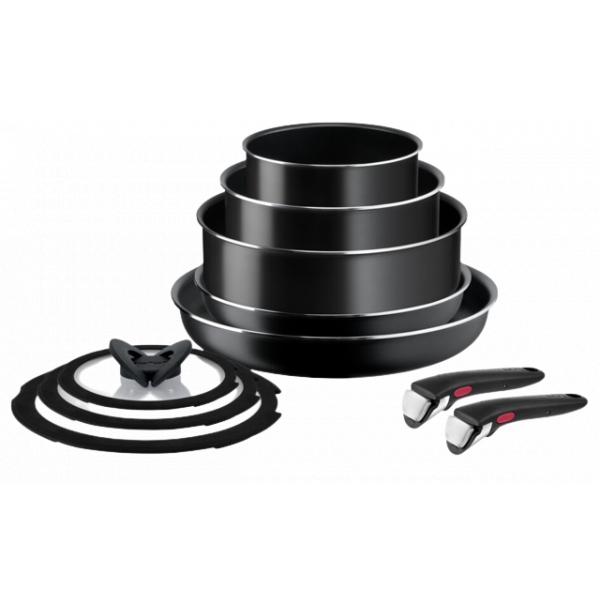Набір посуду зі знімною ручкою Tefal L1539053 Ingenio Easy Cook & Clean 10 пр