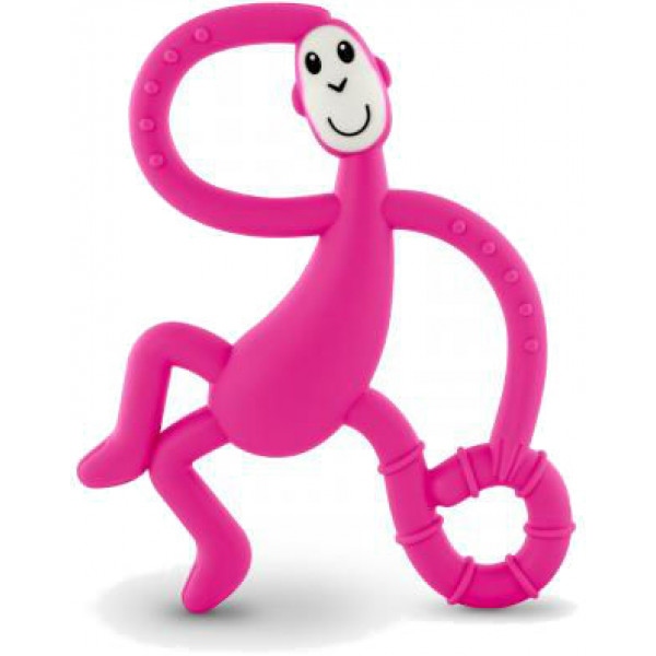 Прорізувач Matchstick Monkey Танцующая Обезьянка, розовый 14 см (MM-DMT-003)