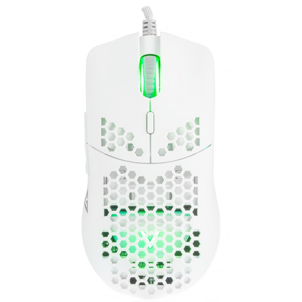 Миша дротова ігрова Modecom Shinobi 3360 Volcano White (M-MC-SHINOBI-3360-200)