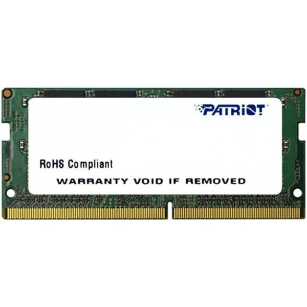 Память DDR Patriot SO-DIMM DDR4 4GB/2400 (PSD44G240081S)