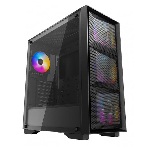 Корпус Deepcool Matrexx 50 Mesh 4FS Black (DP-ATX-MATREXX50-MESH-4FS) без БЖ