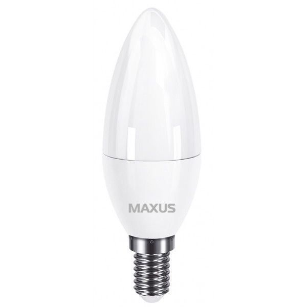 Лампочка світлодіодна Maxus C37 5W 3000K 220V E14 (1-LED-731)