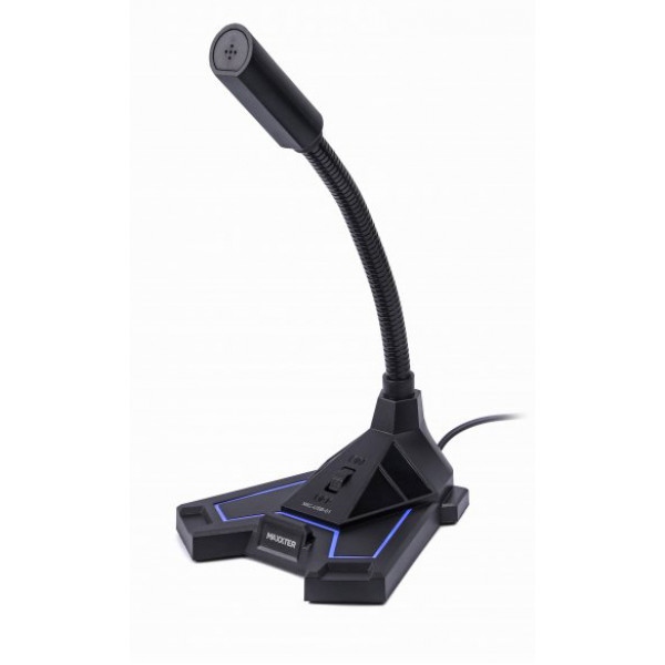 Мікрофон до комп'ютера Maxxter Ghost Sound USB Black