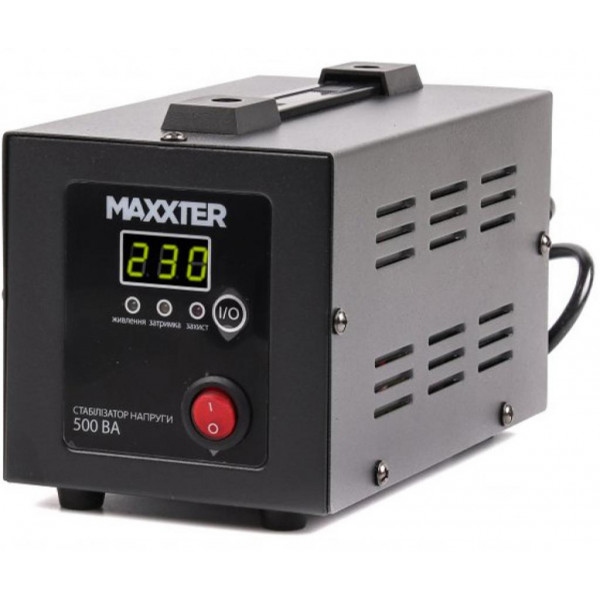 Стабілізатор напруги Maxxter MX-AVR-E500-01