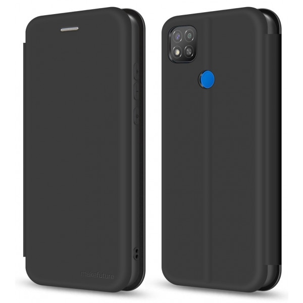 Чохол для смартфону MakeFuture Flip Soft-Touch PU Black Xiaomi Redmi 9C (MCP-XR9CBK)