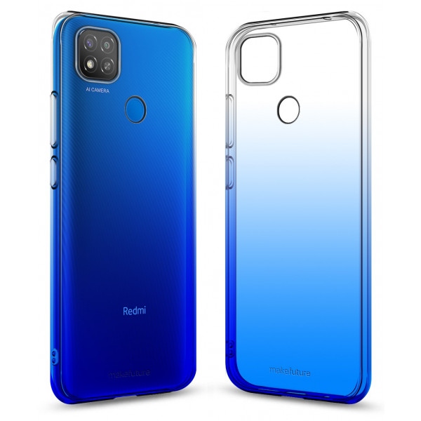 Чохол для смартфону MakeFuture Gradient TPU Blue Xiaomi Redmi 9C (MCG-XR9CBL)