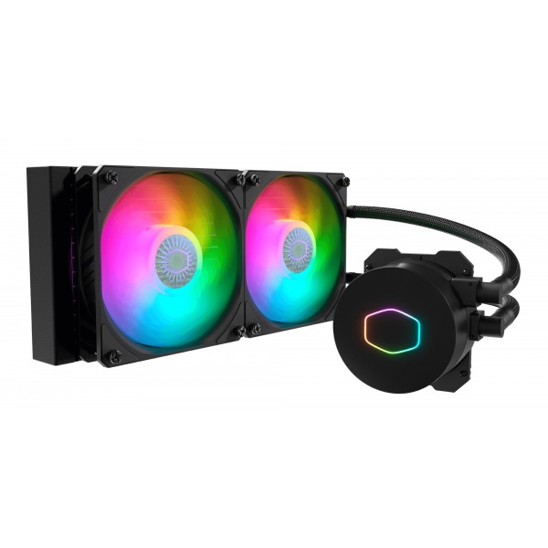 Водяна система охолодження Cooler Master MasterLiquid ML240L V2 ARGB LGA2066/2011-V3/1200/115x/AM4/AM3 (MLW-D24M-A18PA-R2)