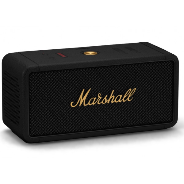 Портативна акустика Marshall Middleton Black and Brass (1006034)