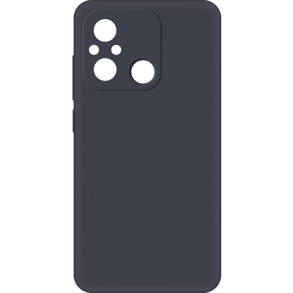 Чохол для смартфону MAKE Silicone Xiaomi Redmi 12C Black (MCL-XR12CBK)