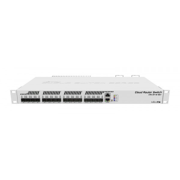 Коммутатор локальної мережі (Switch) MikroTik CRS317-1G-16S+RM
