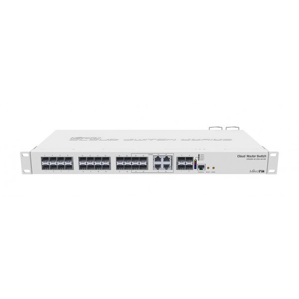 Коммутатор локальної мережі (Switch) MikroTik CRS328-4C-20S-4S+RM