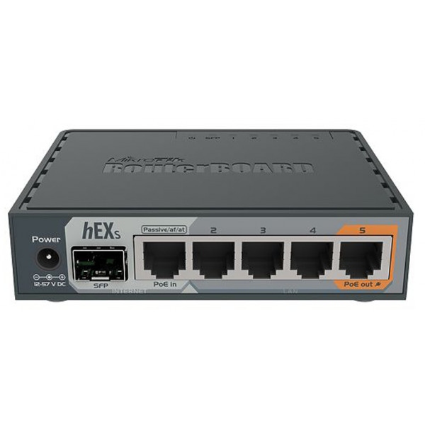 Маршрутизатор інтернет LAN MikroTik RB760iGS hEX S