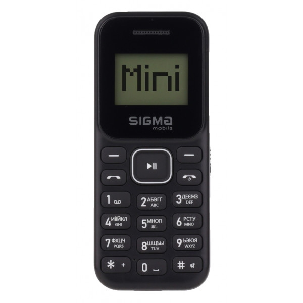 Мобільний телефон Sigma mobile X-style 14 Mini Dual Sim Black