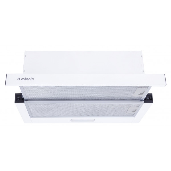 Витяжка вбудована Minola HTL 5714 WH 1100 LED