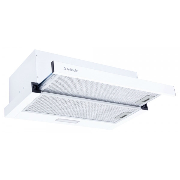 Витяжка вбудована Minola HTL 6214 WH 700 LED