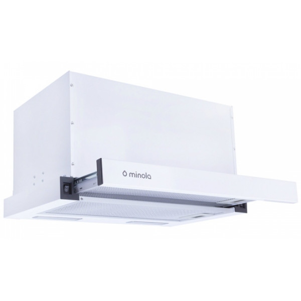 Витяжка вбудована Minola HTL 6915 WH 1300 LED