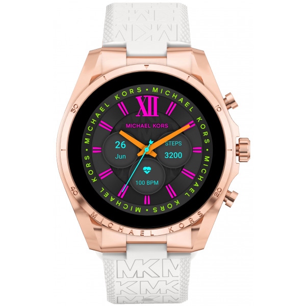 Смарт-годинник Michael Kors Gen 6 Bradshaw White Silicone (MKT5153)