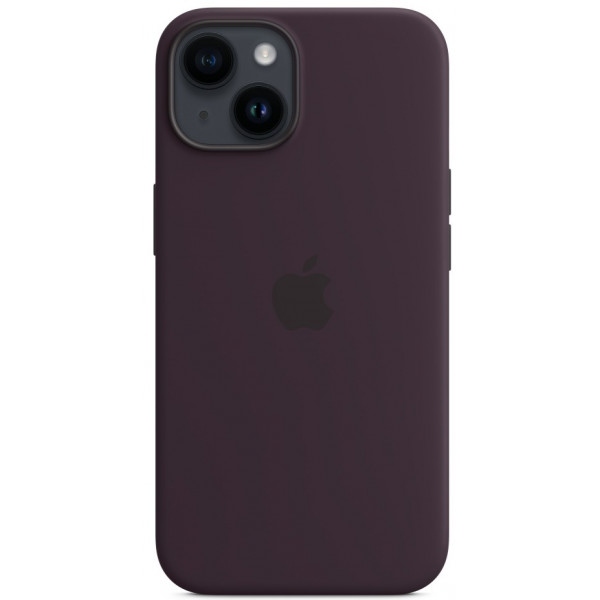 Чохол для смартфону Apple iPhone 14 Silicone Case with MagSafe - Elderberry (MPT03)