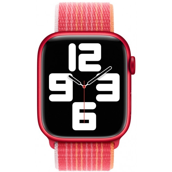 Ремінець для смарт-годинника Apple 45mm (PRODUCT)RED Sport Loop