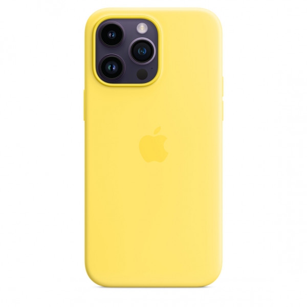 Чохол для смартфону Apple Silicone Case with MagSafe iPhone 14 Pro Max  Canary Yellow (MQUL3)