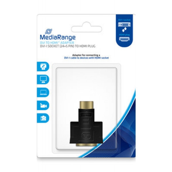 Перехідник DVI - HDMI MediaRange HDMI TO DVI (MRCS171)