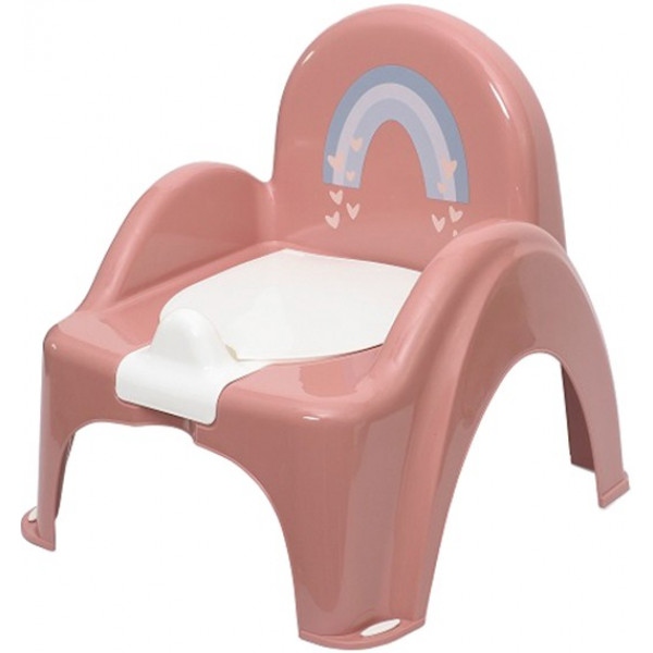 Горщик дитячий Tega Baby стільчик Метео з музикою, Рожевий (PO-078-123)
