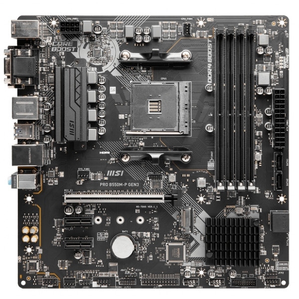 Материнська плата MSI PRO B550M-P GEN3