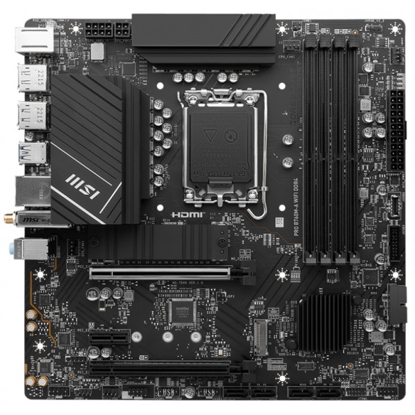 Материнська плата MSI Pro B760M-A WiFi DDR4